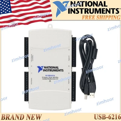 Nuova scheda di acquisizione dati USB-6216 OEM DAQ USB 16Bit 400KS/s I/O isolato NI US - Immagine 1 di 4