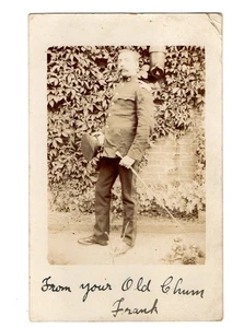Military. Soldier Portrait. R/P. Posted at Wantage in 1906. - Picture 1 of 1
