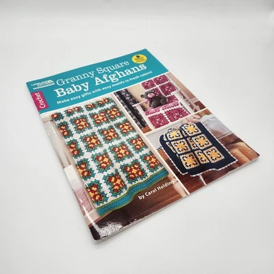 Leisure Arts Granny Square Baby Afghans Crochet Book, Granny Square Crochet - Image 1 of 2