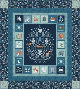 Twilight Creatures Quilt Kit KT-15360 by Natalia Juan Abello for Riley Blake - Picture 1 of 2