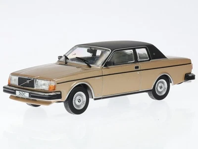 Volvo 262C beigemetallic roof black diecast modelcar in showcase Atlas 1:43 - Image 1 of 4