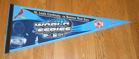 2004 Boston Red Sox vs St. Louis Cardinals pennant World Series David Ortiz Cover
