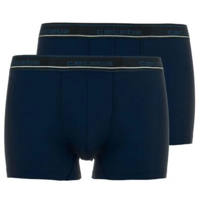 Ceceba Herren Longpants 2er Pack Boxershorts Unterhosen ohne Eingriff Bamboo - Bild 1 von 3