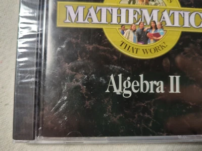 Pro One Software Multimedia Algebra II v.3.5 CD-ROM WIN 95 3.1. New-Sealed. - Image 1 of 4