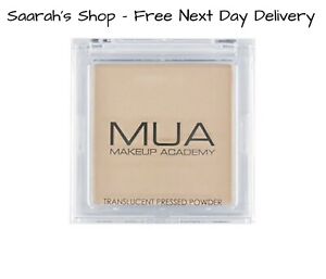 MUA Translucent Pressed Powder Makeup Setting Foundation Face Powder TALC FREE
