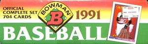 1991 BOWMAN FACTORY COMPLETE SET 704 CARDS SEALED NEVER OPEN - Picture 1 of 3