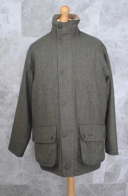 New BARBOUR Gamefair Tweed Hunting Coat Size XL 46/48 Berwick 56/58 Sporting - Image 1 of 4