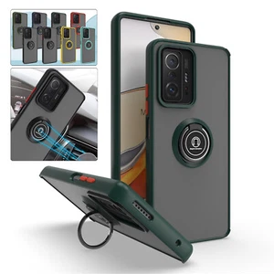 Magnetic Ring Stand Case Cover For Xiaomi 13 12 Lite 11T POCO M4 F4 X3 X5 Pro 5G - Picture 1 of 20
