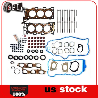 Head Gasket Bolts Set For Cadillac SRX & Saab 9-4X 2010-2011 3.0L 182CID V6 DOHC - Image 1 of 4