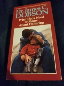 Dr. James C. Dobson - What Dads Need to Know About Fathering VHS Focus on family - Picture 1 of 4