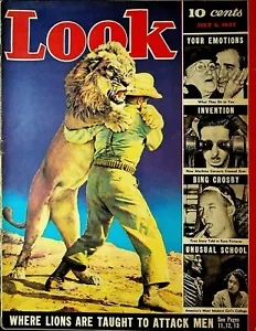 Look Magazine July 6 1937 Guglielmo Marconi Radio Helen Wills Tom Thumb - Picture 1 of 5
