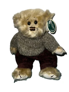 Bearington Bear Martin #1402 Corduroy Pants Mohair Bear 10” NWT - Picture 1 of 7