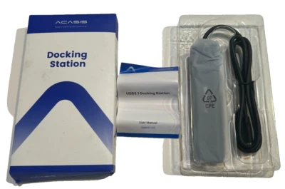 Acasis 6-in-1 Type-C 4K 60Hz Docking Station Multi Ports Converter - Image 1 of 4