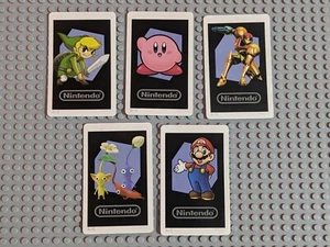 Nintendo 3DS AR Cards Set Of 5 Super Mario Zelda Link Metroid Kirby Lot - Picture 1 of 6