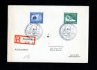 Germany Cover FDC w/ Stamps #C59-60 Registered Cover Rare