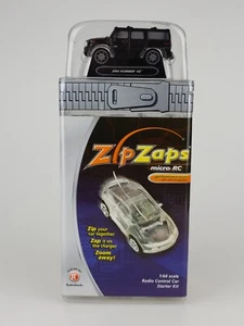 2004 Hummer H2 schwarz ZipZaps 600-7044 Micro RC kabellos ferngesteuertes Auto - Bild 1 von 20
