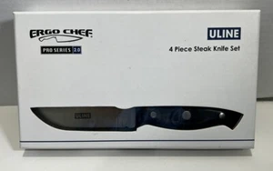 *NEW*Ergo Chef Pro Series 2.0 Steak Knife Set (4 PC) High Carbon Stainless Steel - Picture 1 of 5