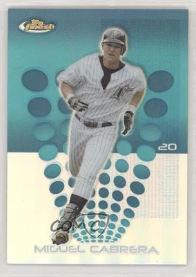 2004 Topps Finest Refractor Miguel Cabrera #60 - Image 1 of 2