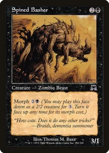 (3x) SPINED BASHER - Onslaught – MTG Magic the Gathering Card - Common - Picture 1 of 5