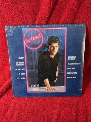 Cocktail Original Soundtrack LP - 1988 Elektra Vinyl - SEALED New Beach Boys - Image 1 of 2