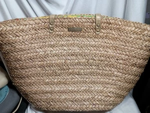 Lilly Pulitzer HUGE Beach Straw BAG - Picture 1 of 4