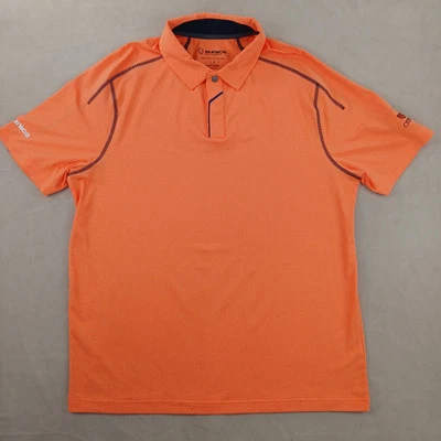 Camisa Polo Sunice Grande Para Hombre Golf Botón a Presión Cristal Árbol 23x29 Tiene Defecto Foto 1 de 4