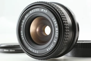[MINT w/Caps] COSINA MC Macro 28mm F/2.8 MF Lens for Nikon Ai-S Mount From JAPAN - Picture 1 of 12