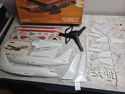 Vintage Aurora PSA BOEING 737 Kit #387 1:72 - Image 1 of 4