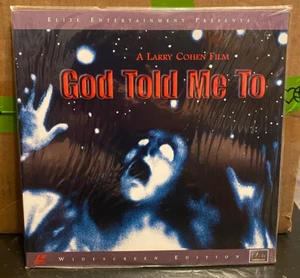 God Told Me To Laserdisc - Ships in a Record Box - Picture 1 of 2