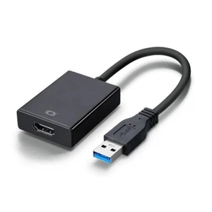 HD 1080P USB 3.0 to HDMI Video Cable Adapter For PC Laptop HDTV LCD TV Converter - Picture 1 of 8