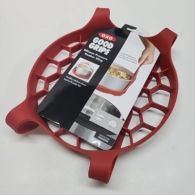 OXO Good Grips Silicone Pressure Cooker Sling Red Heat Resistant Pot Holder - Image 1 of 4