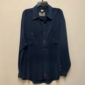 Camisa De Colección The Territory Ahead Azul Tejida Manga Larga Botón Hombres XL Senderismo - Imagen 1 de 7