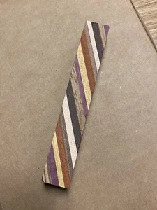 Laminated Multi Exotics Hardwood (1 pc)  Pen/Reel Blank 3/4" x 5" - Picture 1 of 4