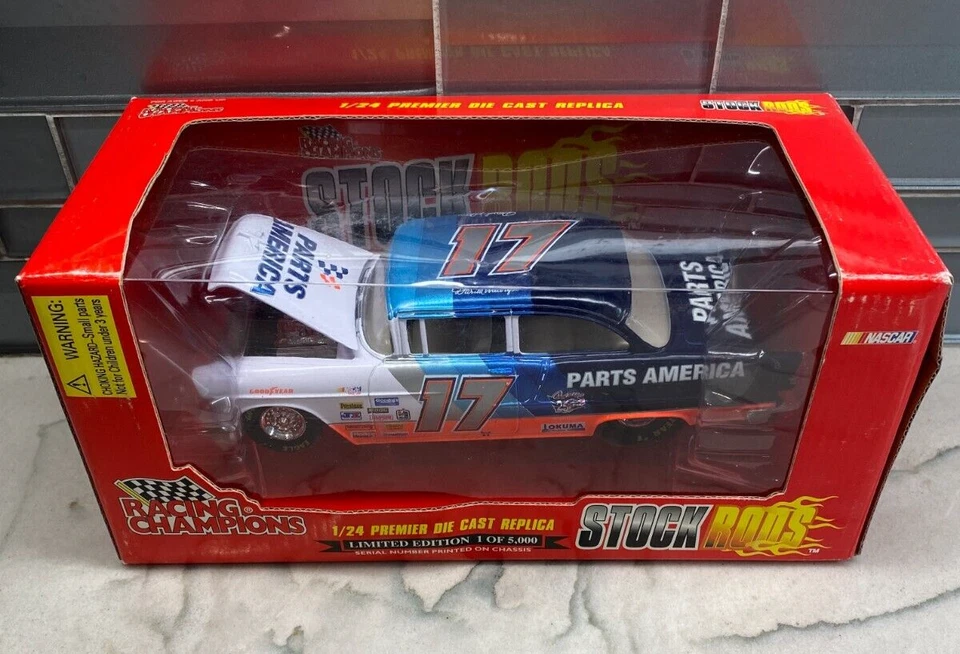 1997 Darrell Waltrip #17 Parti America 58 BelAir Racing Champions 1:24 Stock Rod - Immagine 1 di 3