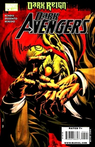 AVENGERS #5 DARK REIGN SIGNED BY ARTIST MIKE DEODATO JR, - Picture 1 of 3