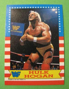 1987 TOPPS WWF HULK HOGAN  Trading Card # 3  NEAR MINT  WWE - Picture 1 of 2