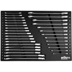 Wiha 30392 31 Piece Ratcheting Wrench Tray Set - SAE and Metric - Picture 1 of 1