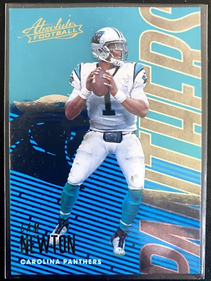 Cam NEWTON 2018 Panini Absolute Football #13 Carolina Panthers - Image 1 of 2