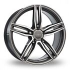 4X Audi S5 2007 to 2016 Coupe Alloy Wheels & Tyres - 18" Romac Venom Gloss Gu...