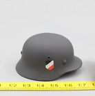 1/6 Scale Soldiers Accessories Wwii German Cavalry Officer Metal Helmet Model