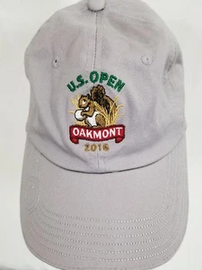 US Open 2016 Oakmont Golf Mütze Strapback Cap hellbraun PGA Tour USGA Mitglied - Bild 1 von 6