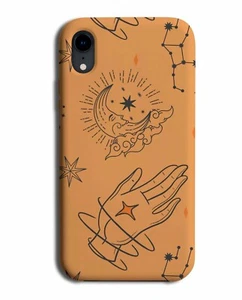 Funda Teléfono Lector Palma Naranja Lector Lectura Tarot Luna Estrellas Horóscopo M073C - Imagen 1 de 1