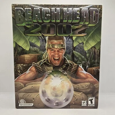 Beach Head 2002 PC Game Infogrames Big Box Y2K NEW FACTORY SEALED - Image 1 of 4