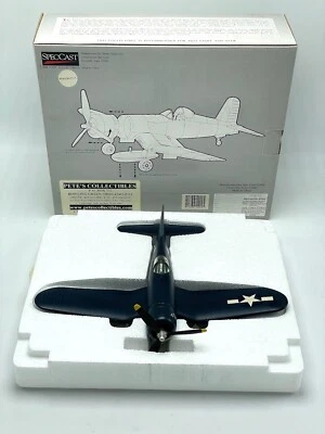 1/48 SpecCast F4U-1 USMC Corsair Diecast Metal Bank AirPlane 47515 Sun Setter 56 - Image 1 of 4