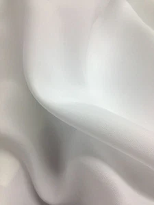 *NUEVO* Material de Tela Óptico Blanco Ripstop 100% Poliéster 60"-152cm Con *P&P GRATIS* - Imagen 1 de 6