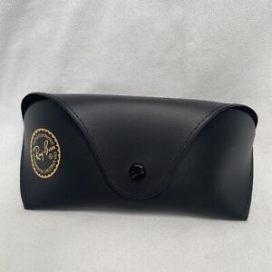 New Ray Ban  Black Leather Wrap Glasses Case with Gold Logo