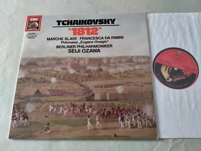 TCHAIKOVSKY 1812 Overture/Marche slave/Francesca da Rimini etc Ozawa vinyl LP - Image 1 of 3