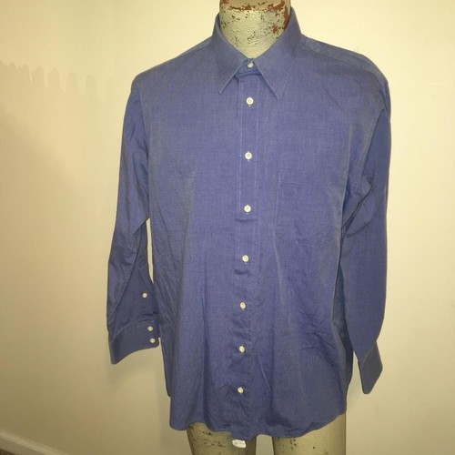 Camicia abito vintage Burberrys Burberry blu 16 5 32