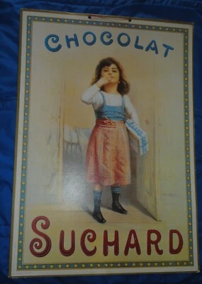 Grand carton Chocolat Suchard édition Bernard Carant vers 1970 pour Boulangerie - Photo 1/4