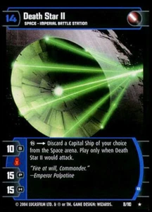 Star Wars TCG WOTC Return of the Jedi Death Star II (B) 8/110 - Picture 1 of 1